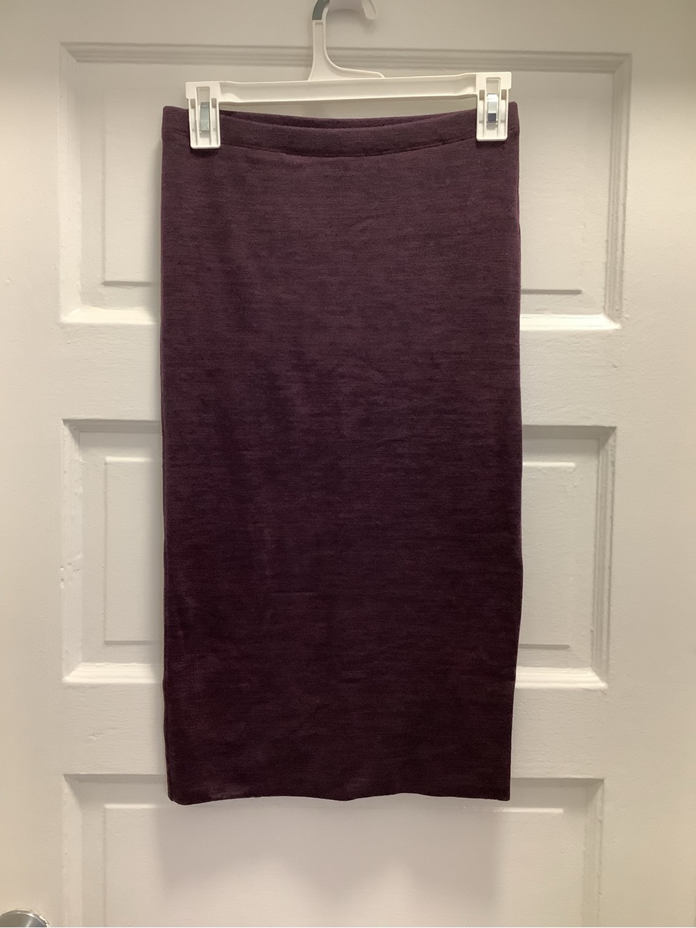 EXPRESS Plum Purple Soft Knit Pencil Skirt (Sz XS/TP)